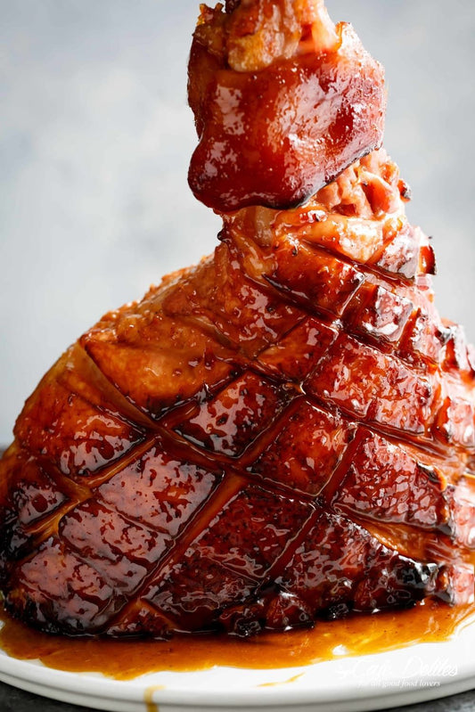 Glazing & Storing of a Ham