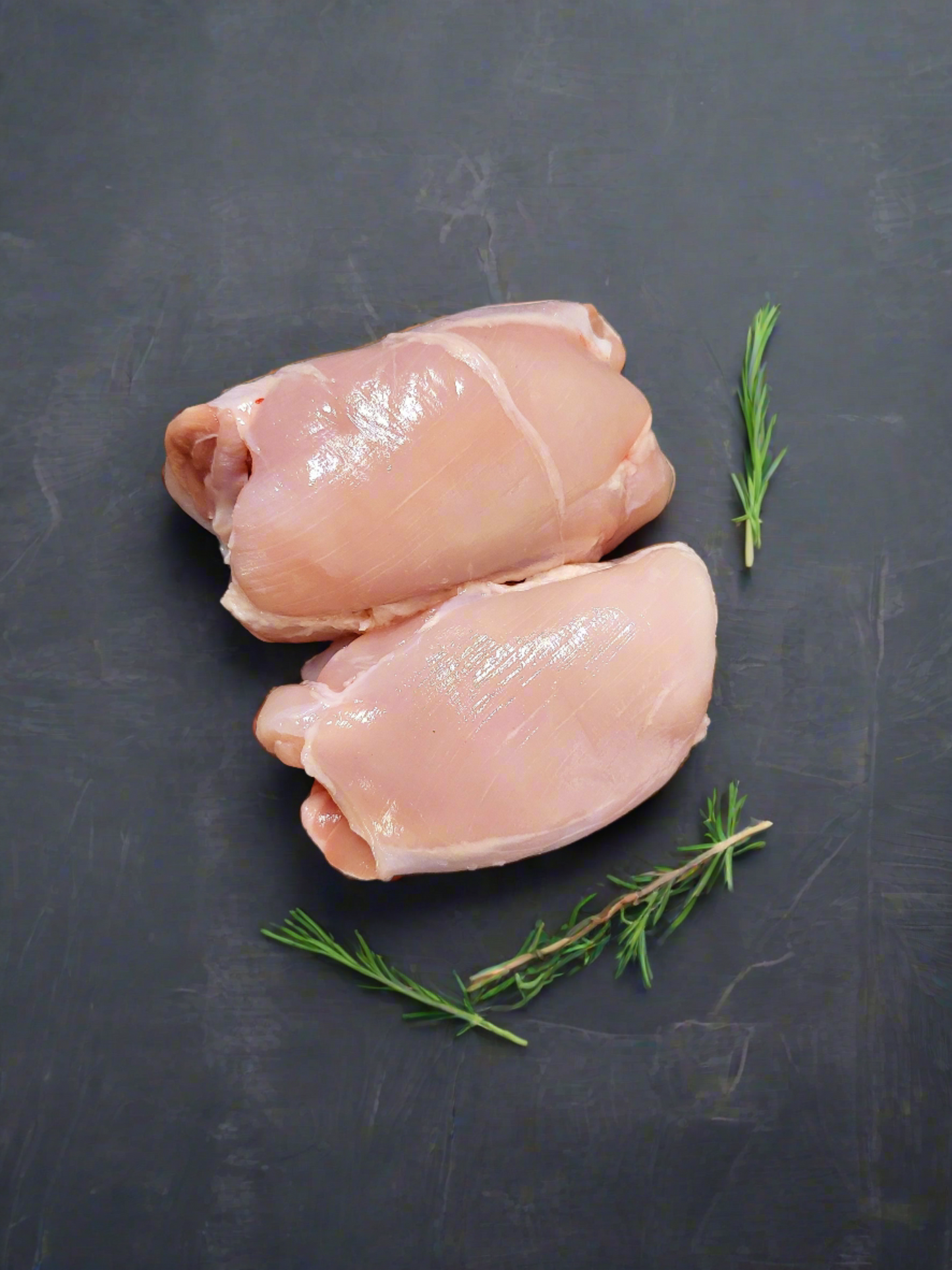 Free Range Chicken Thighs Skin Off