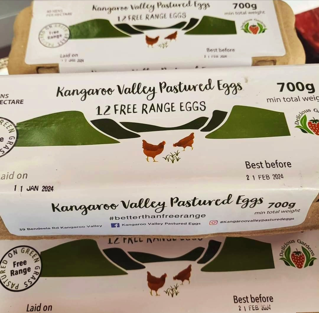 Kangaroo Valley Eggs Carton
